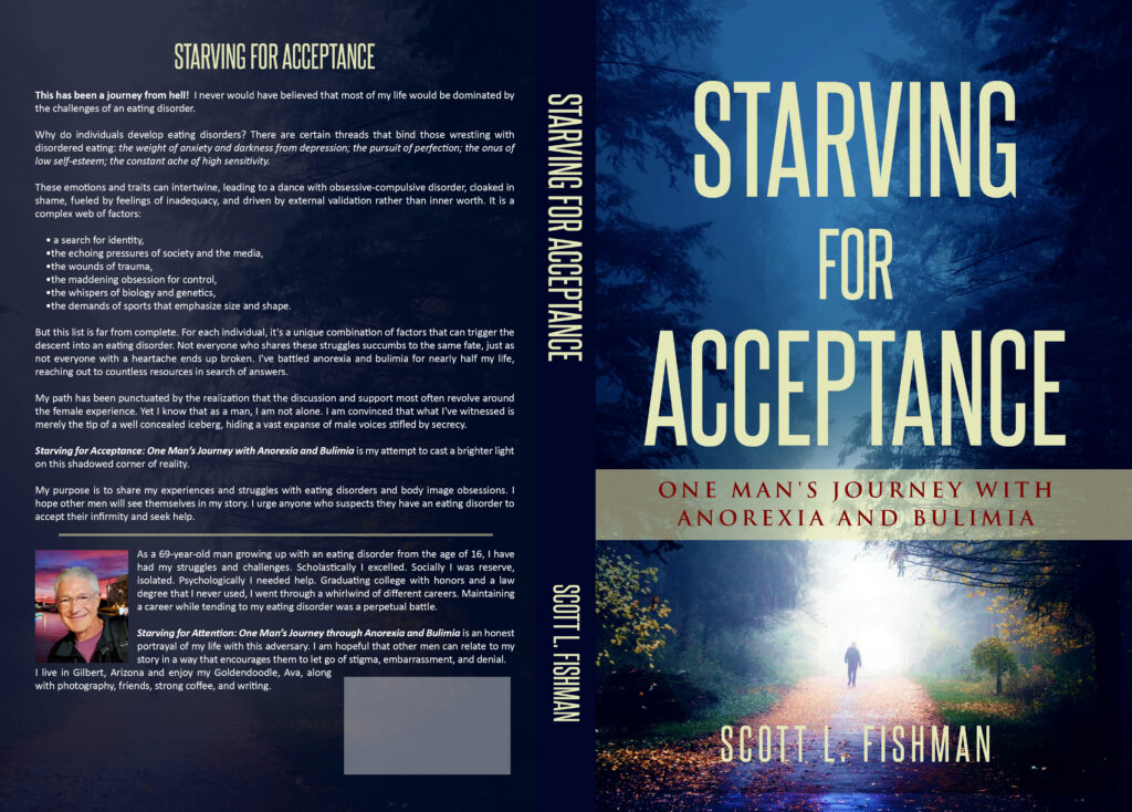 Starving for Acceptance - One Man's Journey with Anorexia and Bulimia Book Cover
